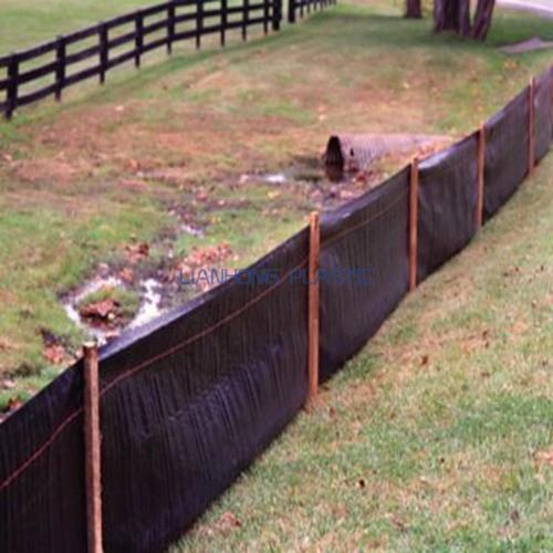 Black Silt fence